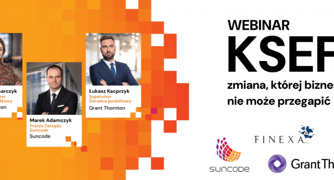 Webinar KSeF